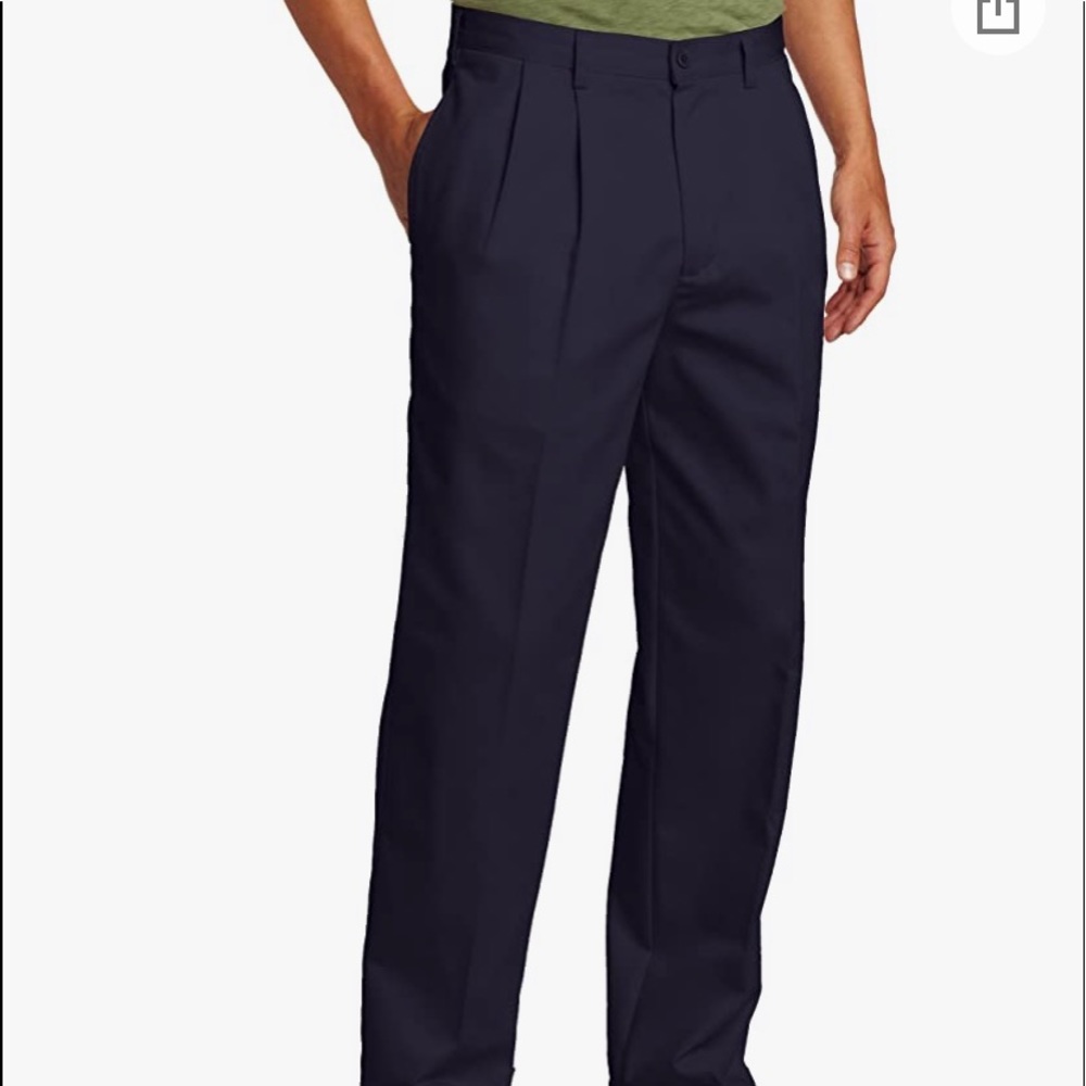 IZOD Men’s American Chino Double Pleaded Pants